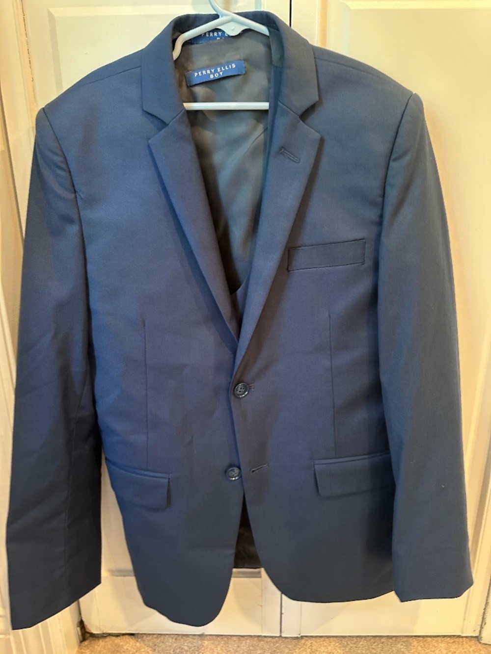 Perry Ellis navy blazer